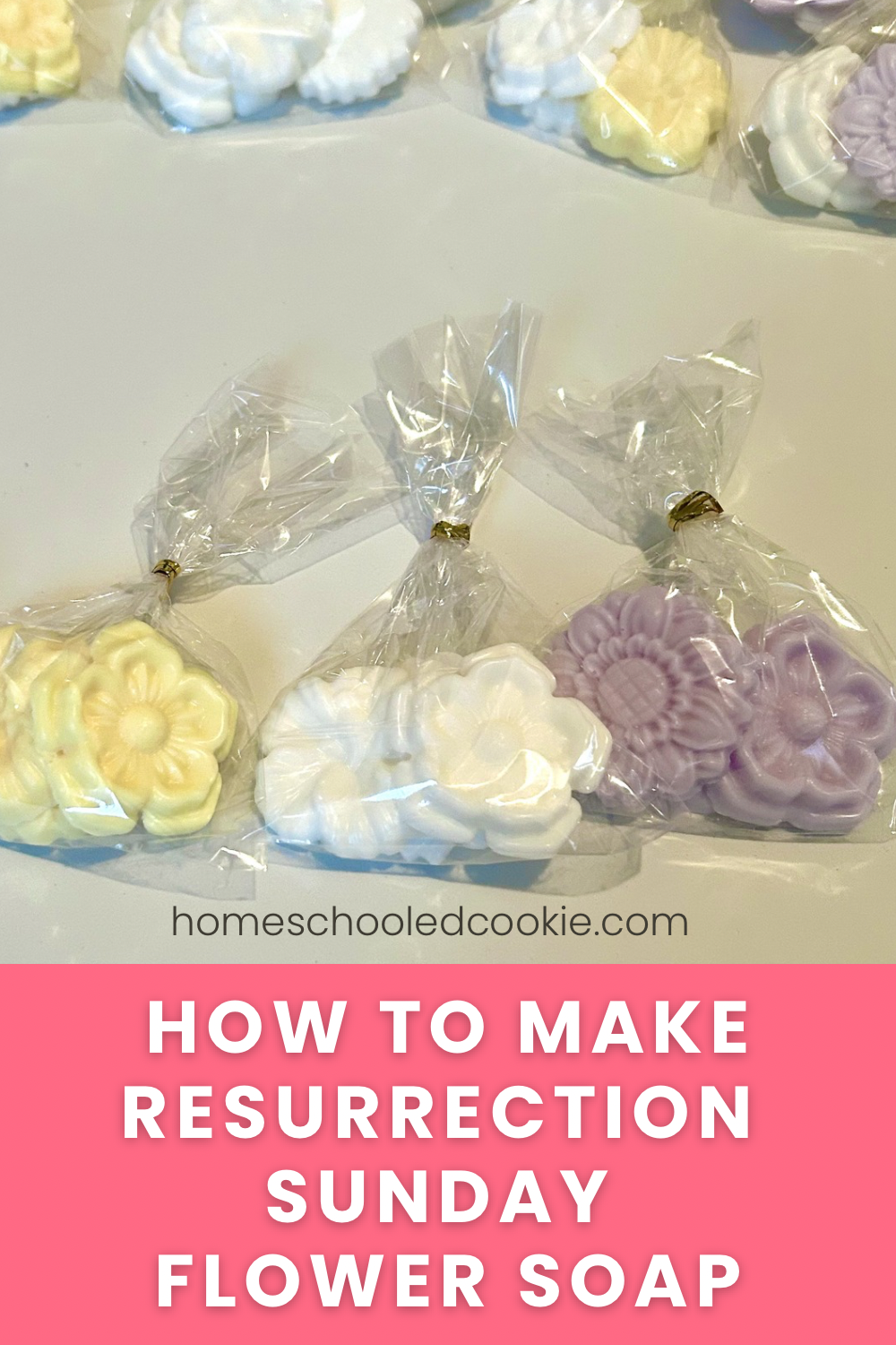 How To Make Resurrection Sunday Flower Soap